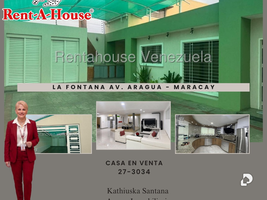 Casa en Av. Aragua Urb. La Fontana, Maracay
