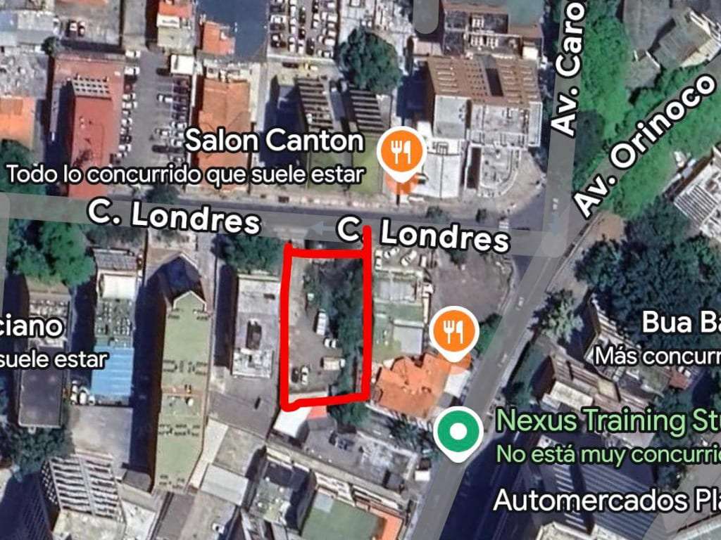 Terreno en Las Mercedes, Caracas - 1