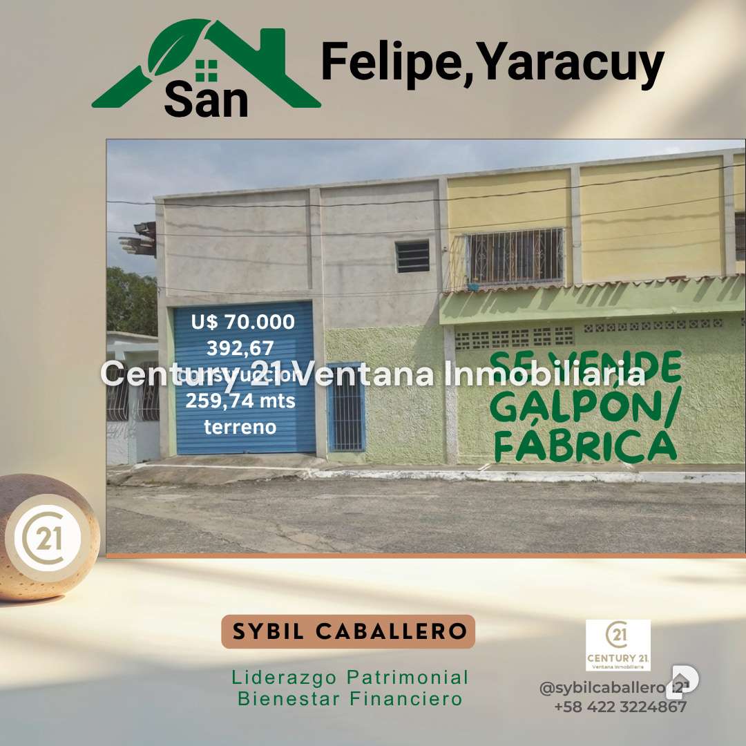 Galpón en Barrio 24 de Julio, San Felipe - Cocorote – 1