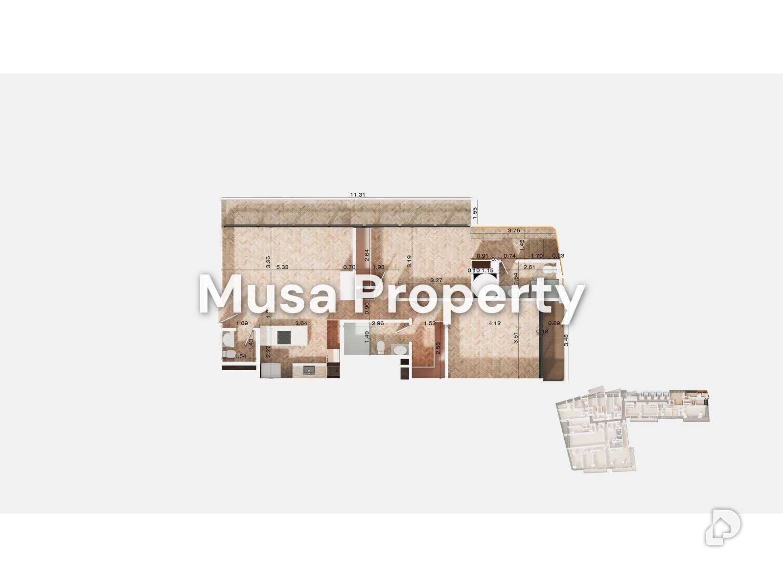 Apartment in Las Mercedes, Caracas – 3
