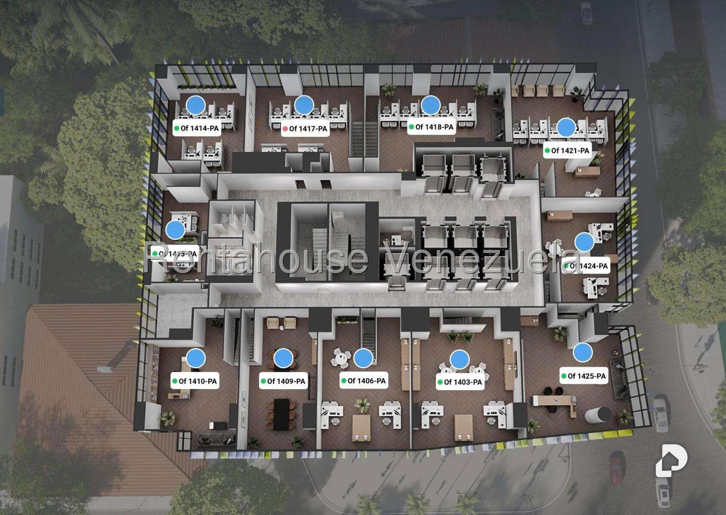 Oficina en Las Mercedes, Caracas – 10