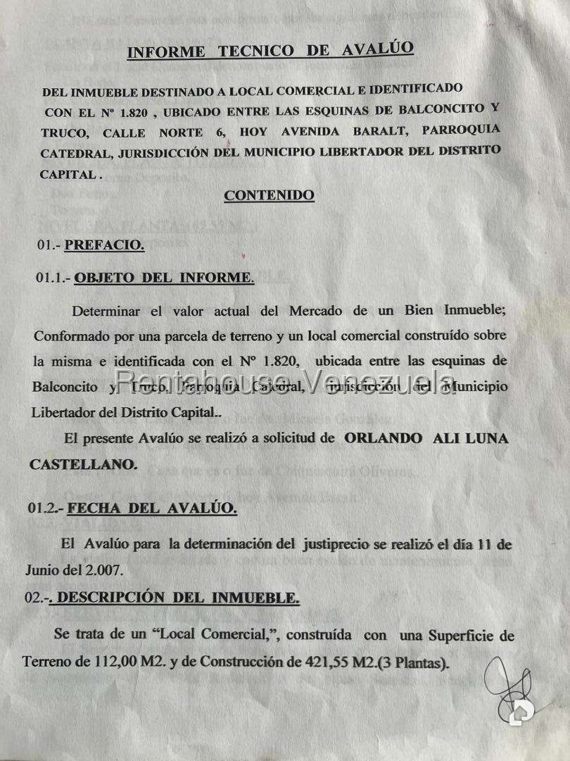 Local comercial en Parroquia Altagracia, Caracas – 19