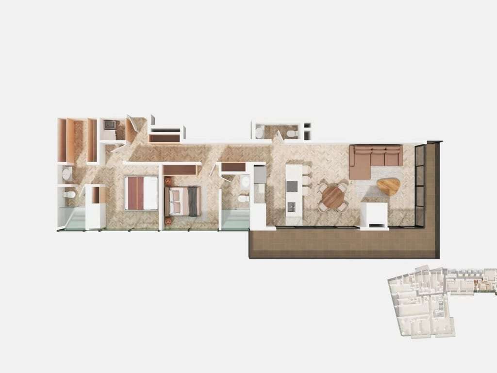 Apartment in Las Mercedes, Caracas - 1