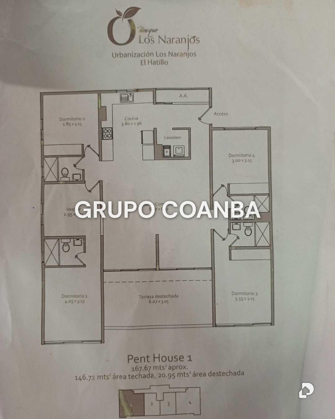 Apartamento en Los Naranjos (del Cafetal), Caracas – 4