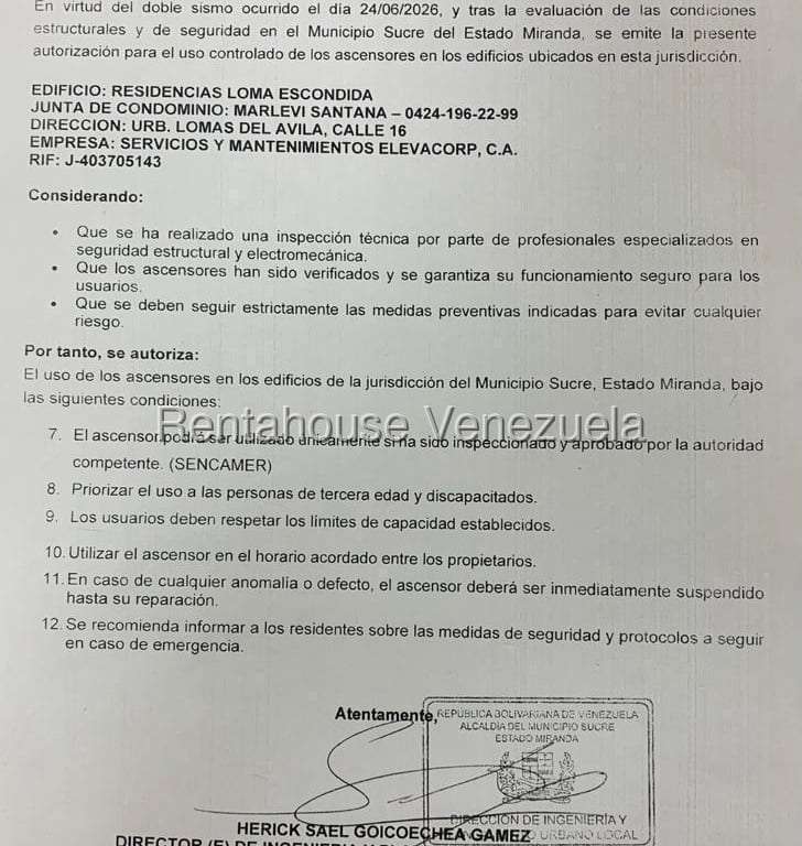 Apartamento en Lomas del Avila, Caracas