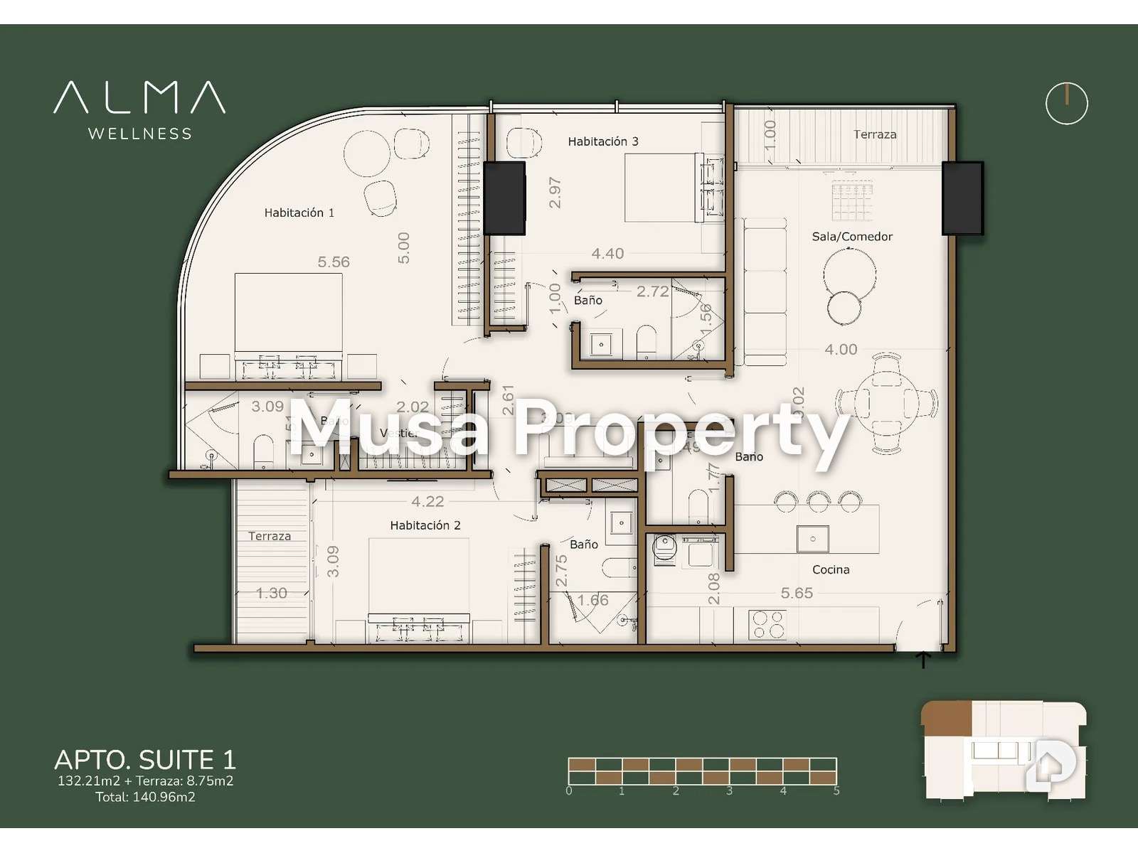 Apartamento en Las Mercedes, Caracas – 3
