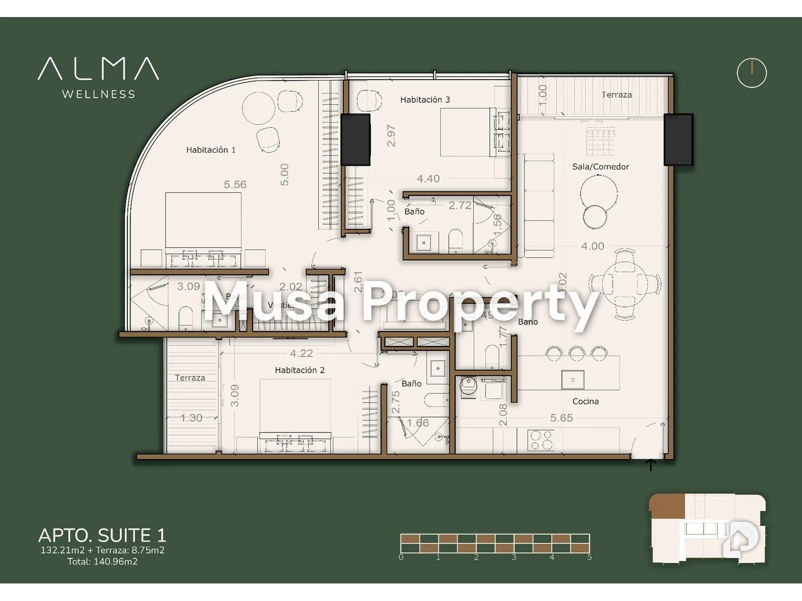 Apartamento en Las Mercedes, Caracas – 3