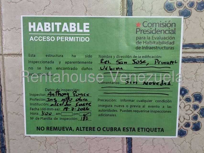 Apartamento en La Urbina, Caracas
